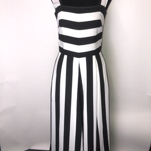 Striped Sundress in black, NEW